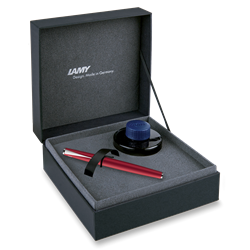 Obrázky: PP LAMY studio royalred matt + fľaškový atrament