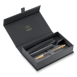 Obrázky: KP PARKER IM Premium Arrow GT + čierne PU puzdro